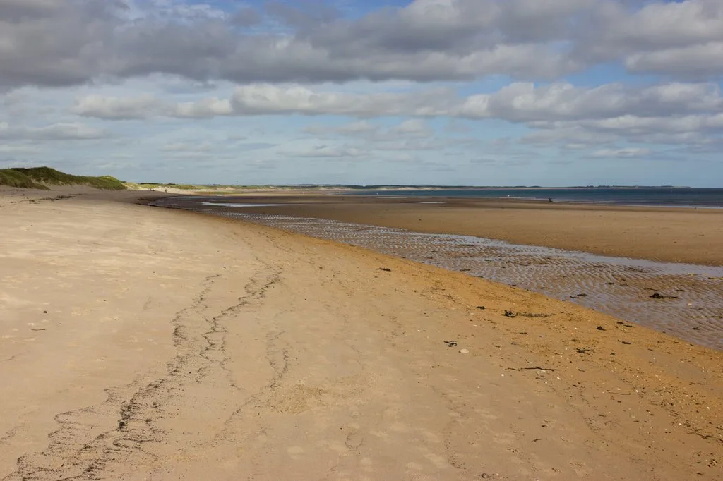 Druridge Bay, one of the stretches of coast where the council has set up a nurdle drop-off point